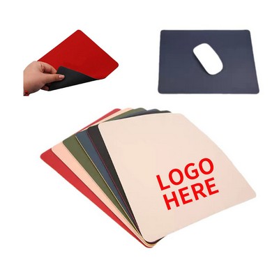 Vibrant Hued Plush Surface Mouse Mat